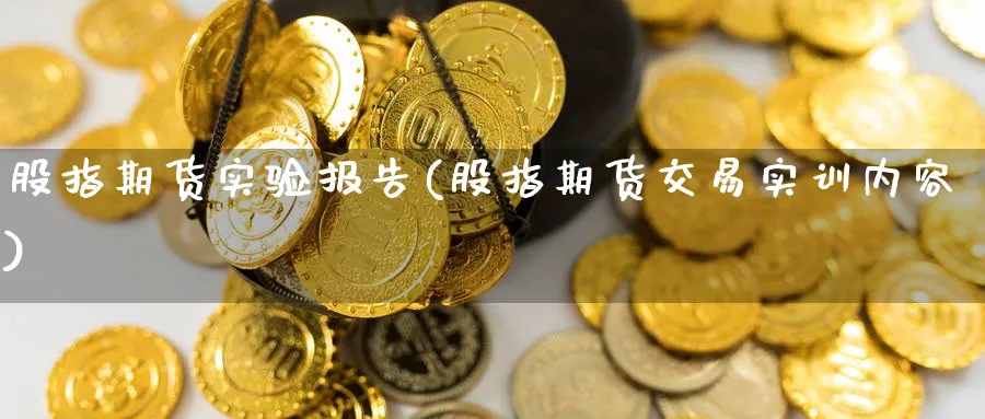股指期货实验报告(股指期货交易实训内容)_https://www.nyyysy.com_期货平台_第1张