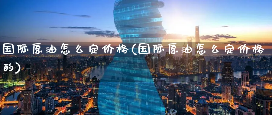 国际原油怎么定价格(国际原油怎么定价格的)_https://www.nyyysy.com_期货喊单_第1张