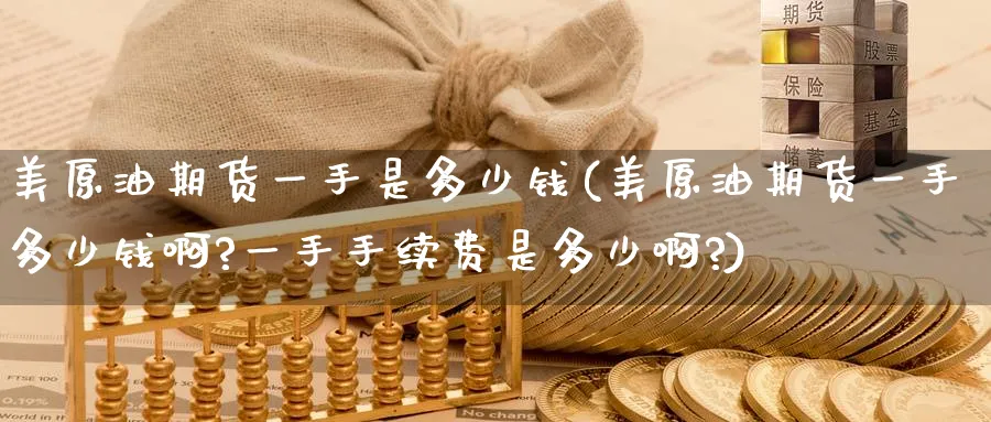 美原油期货一手是多少钱(美原油期货一手多少钱啊?一手手续费是多少啊?)_https://www.nyyysy.com_期货平台_第1张